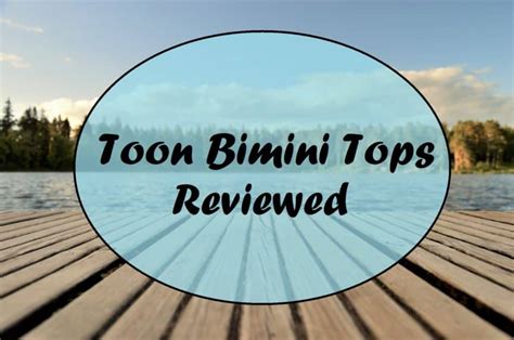 Cover Story: A Comparison of 5 Leading Bimini Covers for Pontoon Boats ...