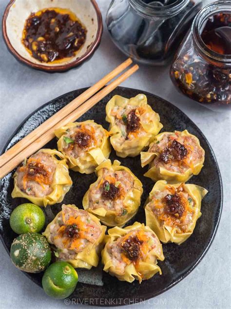 Pork and Shrimp Shumai (Siomai) - Riverten Kitchen