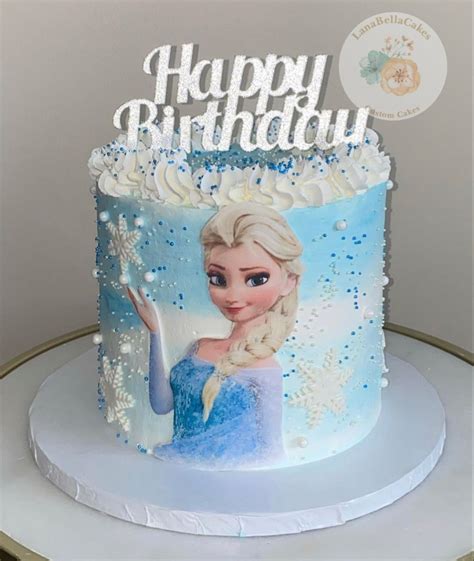 Elsa cake – Artofit