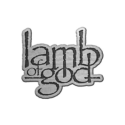 Lamb Of God 'Logo' Metal Pin Badge - HMOL