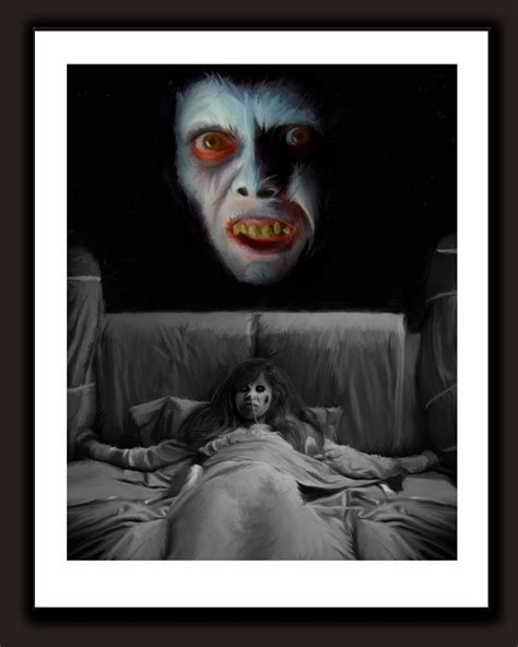 The Exorcist Captain Howdy Pazuzu Demon Horror Art Print Signed by Tom Ryan | eBay