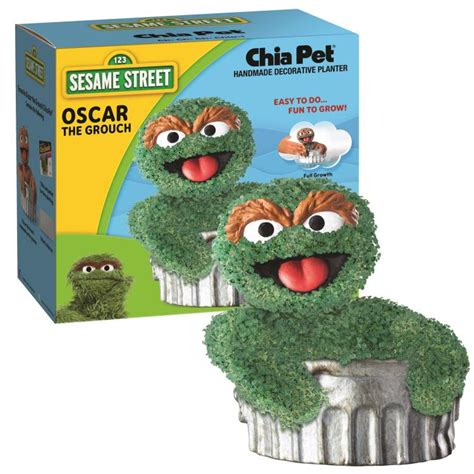 Sesame Street Oscar the Grouch Chia Pet