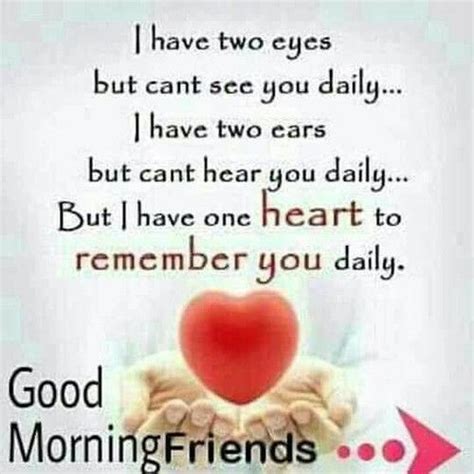 I have two eyes | Good morning friends quotes, Morning wishes quotes ...