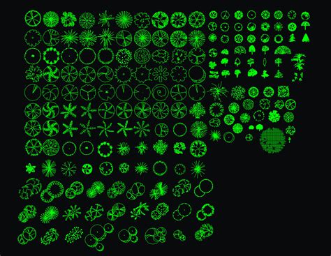 AutoCAD Landscape Symbols