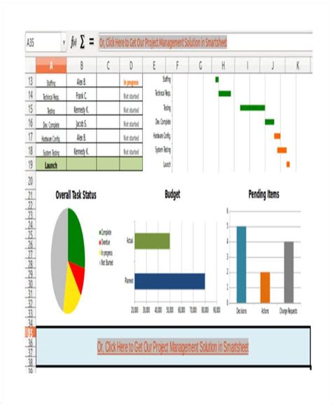 8+ Excel Project Management Templates