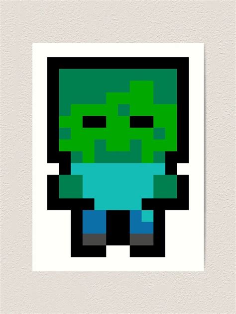 Minecraft Zombie Pixel Art Grid | ubicaciondepersonas.cdmx.gob.mx