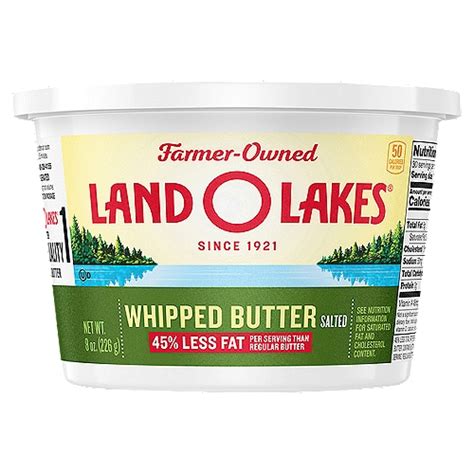 Land O Lakes® Salted Whipped Butter, 8 oz Tub - ShopRite