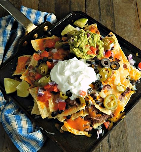 Ultimate Steak Nachos - Frugal Hausfrau