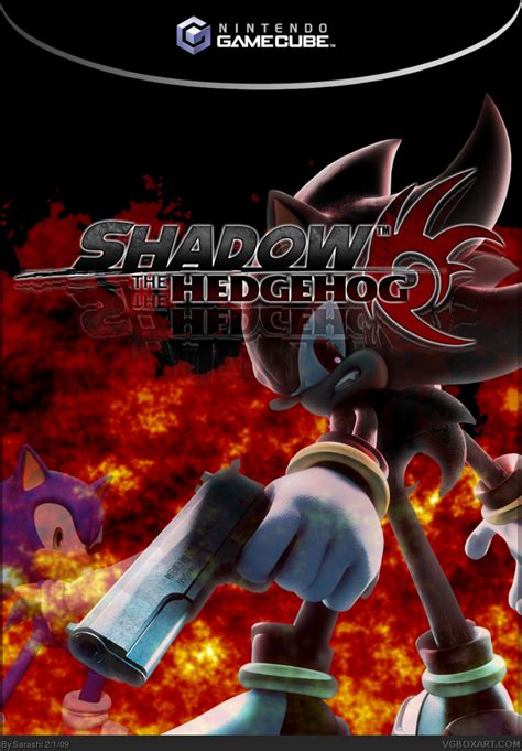 Shadow the Hedgehog GameCube Box Art Cover by Sarashi