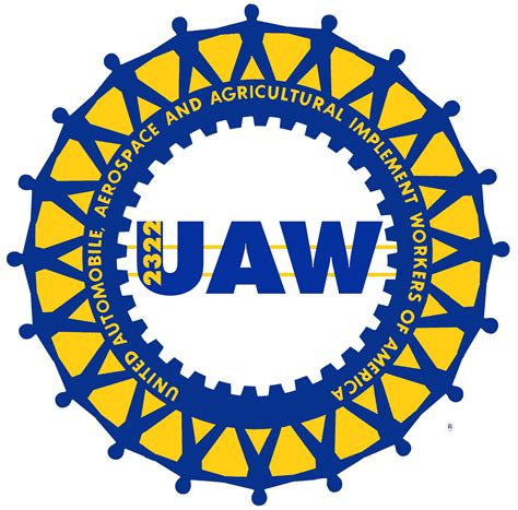 Yellow UAW Logo - LogoDix