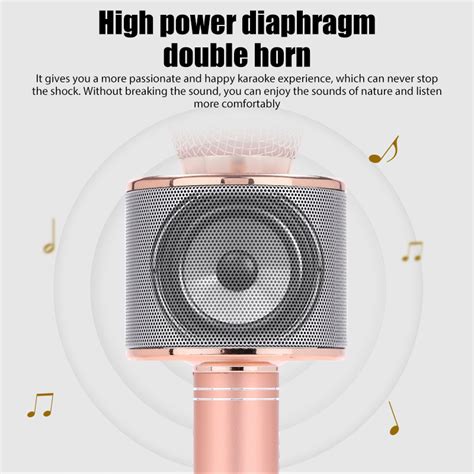 Microphone For Kids Singing 5 In 1 Wireless Bluetooth Microphone With ...