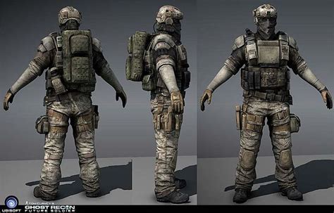 Pixologic ZBrush Gallery: Ghost Recon Future Soldier | Future soldier, Soldier, Military gear ...