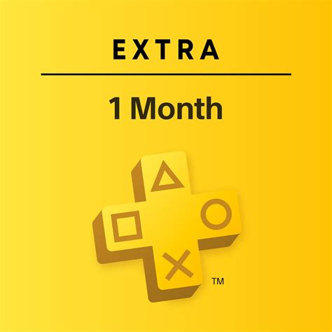 PlayStation Plus Extra: 1 Month Subscription