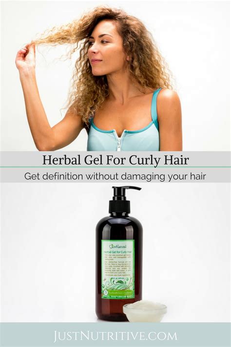 Herbal Gel for Curly Hair | Herbal gel, Curly hair styles, Thick ...