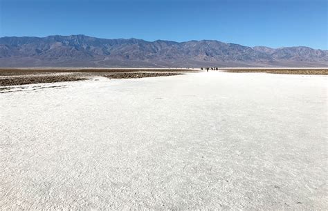 Badwater Basin And Badwater Salt Flat in Death Valley National Park