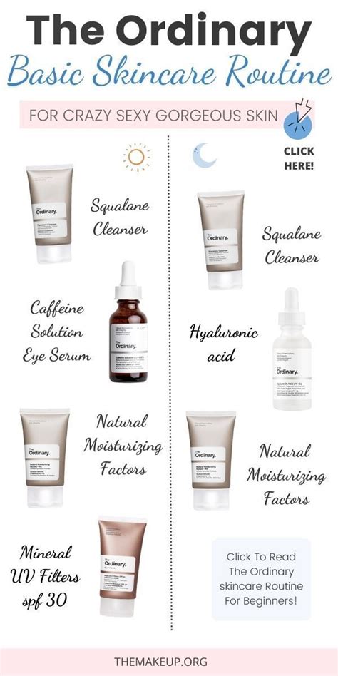 The Ordinary Skincare Routine For all Skin Types | The ordinary skincare routine, The ordinary ...