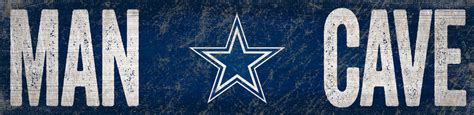 Dallas Cowboys Man Cave Sign – Sports Fanz