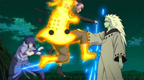 Naruto and Sasuke vs Madara Uchiha - Naruto Sasuke Gets Sage Of Six ...