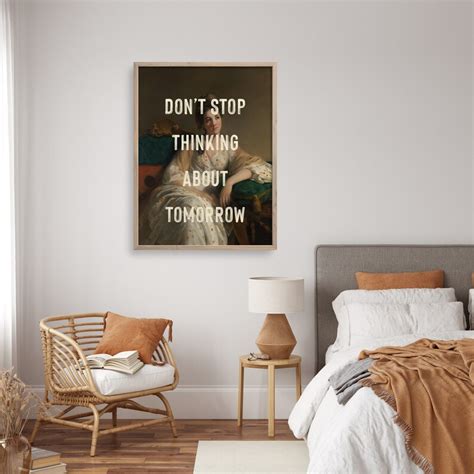 Don't Stop Thinking About Tomorrow Fleetwood Mac Print - Etsy