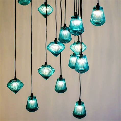Glass Bead Pendant Light by Tom Dixon | Glass pendant light, Blown glass pendant, Blown glass ...