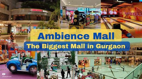 Biggest Mall in Gurgaon | Ambience Mall | Ambience Mall Food Court ...