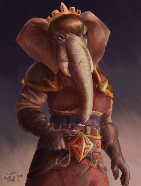 Loxodon - DnD Folk / Kin / Races #DungeonCrawling #DnD #Ravnica #GGtR #Loxodon #DnDRaces # ...