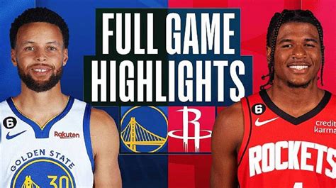 Golden State Warriors vs. Houston Rockets Full - One News Page VIDEO