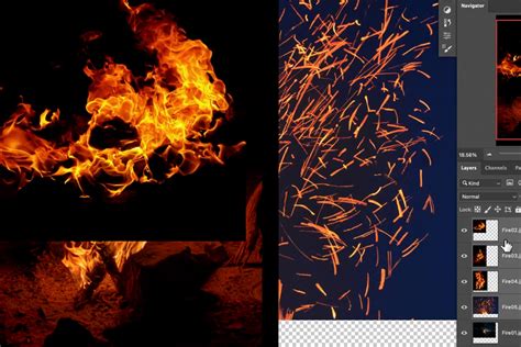 How to Create Realistic Fire in Photoshop - PHLEARN