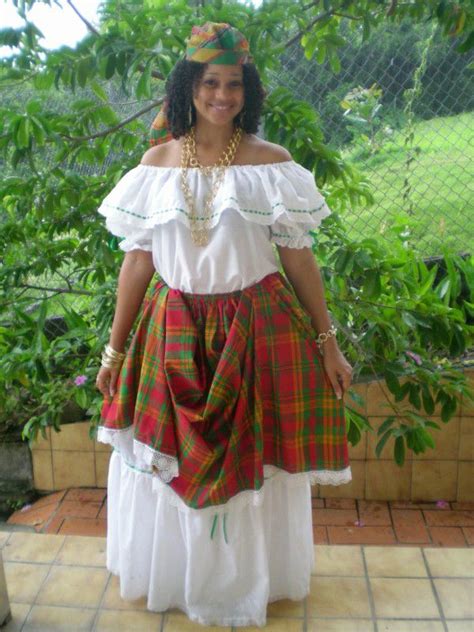 Caribbean fashion, Traditional outfits, Traditional dresses