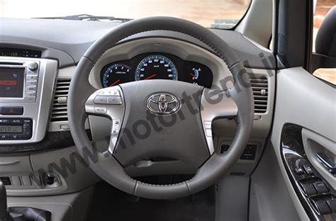 Toyota Innova Facelift Interior Spied - autoevolution