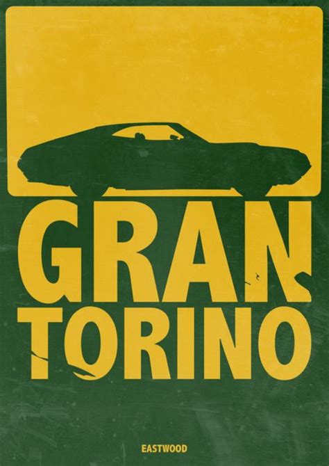 Gran Torino | Movie posters minimalist, Movie posters design ...