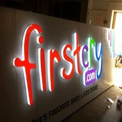 LED Acrylic Letters at Rs 125/inch in New Delhi | ID: 16108800362