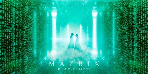 Matrix Resurrections IMAX Poster Immerses Neo & Trinity in Green Code