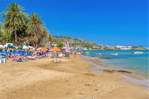 Stalida Beach in Heraklion - AllinCrete Travel Guide for Crete