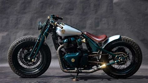 Rajputana Customs' Royal Enfield Bobber Breaks Backs…