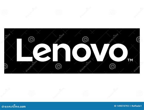 Lenovo Logo editorial stock photo. Illustration of appliances - 149074793