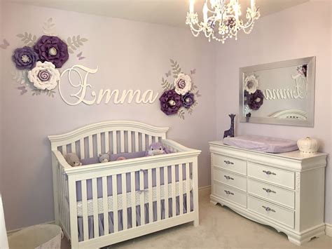 Baby girl lilac purple nursery | Purple baby rooms, Girl nursery room, Baby girl room