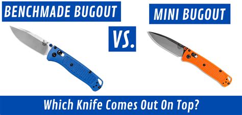 Benchmade Bugout Vs Mini Bugout [Which Knife Is Right For You ...