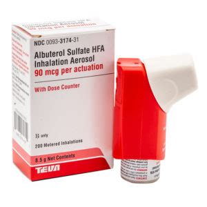 Albuterol Sulfate HFA 90mcg Inhaler - 1Family 1Health Pharmacy