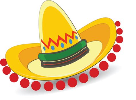 Free Clipart Of A Mexican Sombrero