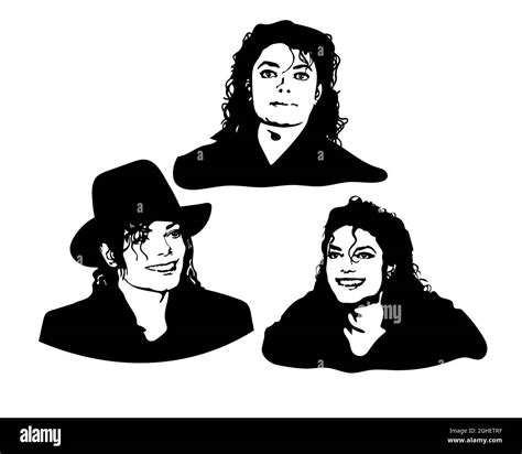 Michael jackson black white Cut Out Stock Images & Pictures - Alamy