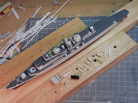 HMS Glamorgan at the Falklands - Work in Progress - Maritime - Britmodeller.com