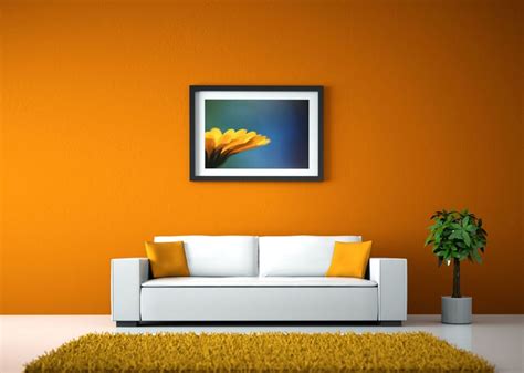 Orange Living room | Image Prompts for Journaling | Pinterest | Orange ...