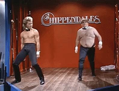 Chris Farley Chippendales 396 X 302 Gif GIF | GIFDB.com