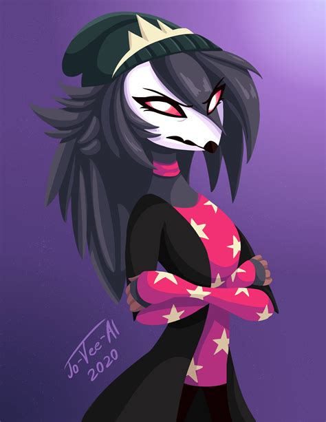 Helluva Boss Octavia Art - Zwei Wallpaper