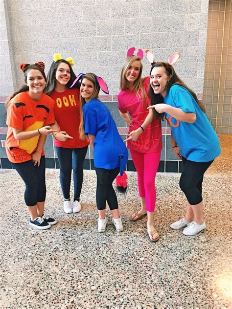 Winnie the Pooh character costumes! Spirit week! … in 2020 | Couple halloween costumes for ...