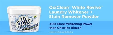 Amazon.com: Oxiclean White Revive Powder Laundry Stain Remover, 5 Pound (Pack of 2) : Health ...