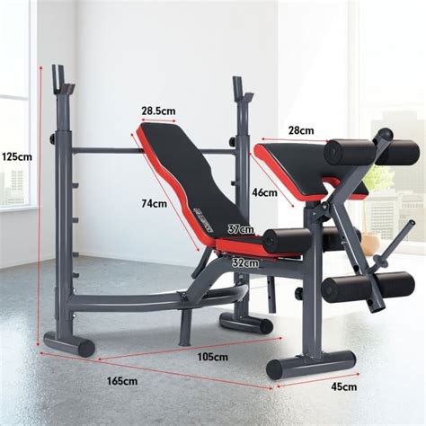 Powertrain Adjustable Weight Bench Home Gym Bench Press - 302