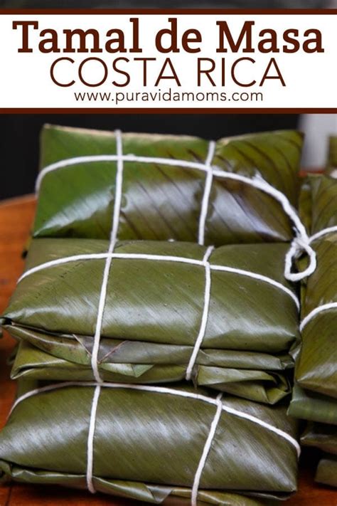 Costa Rican Tamales Recipe- Receta Tamal de Puerco de Costa Rica - Pura ...