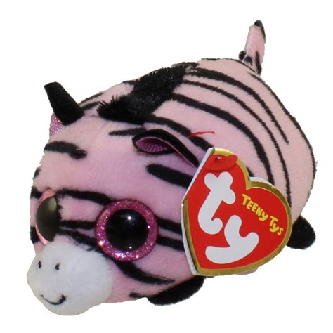 TY Beanie Boos - Teeny Tys Stackable Plush - PENNIE the Zebra (4 inch ...